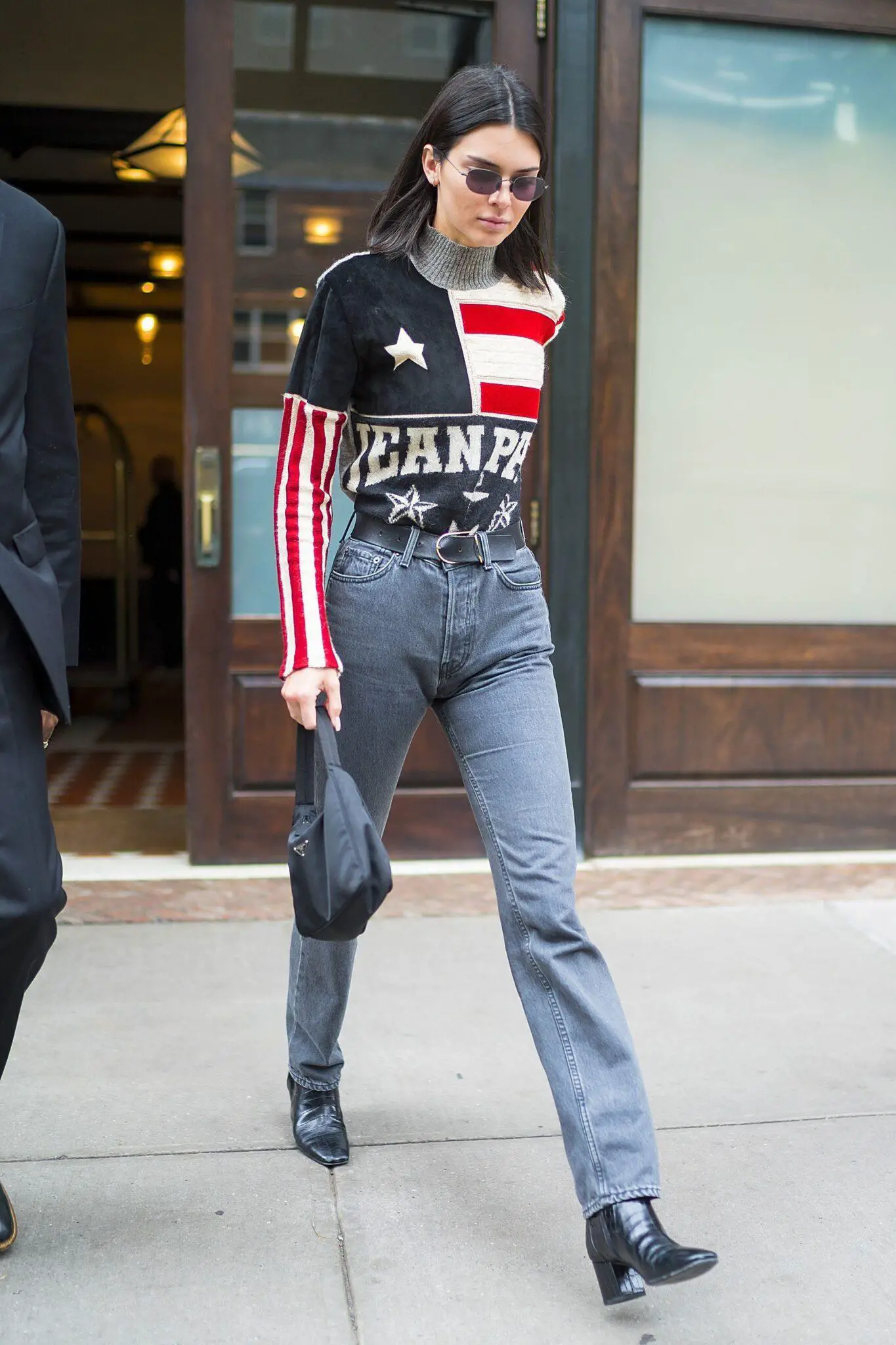 Kendall Jenner Street Style Jean Paul Gaultier Sweater
