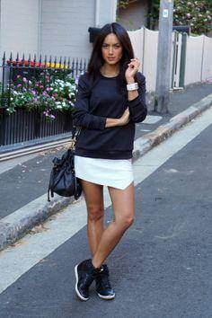 wedge sneakers