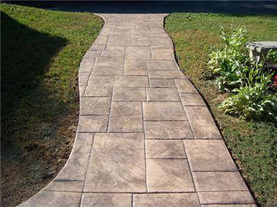 stamped concrete