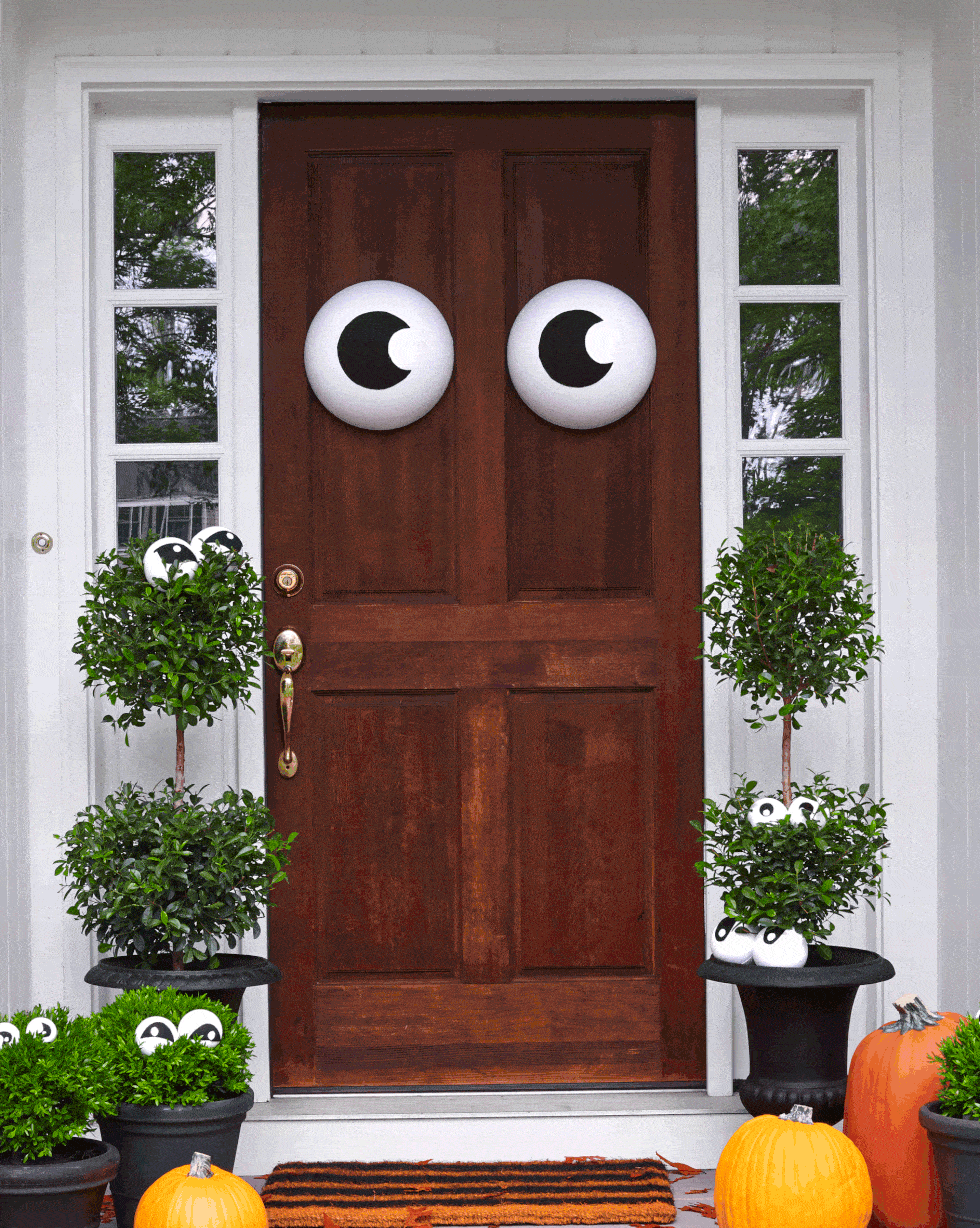 halloween door decorations