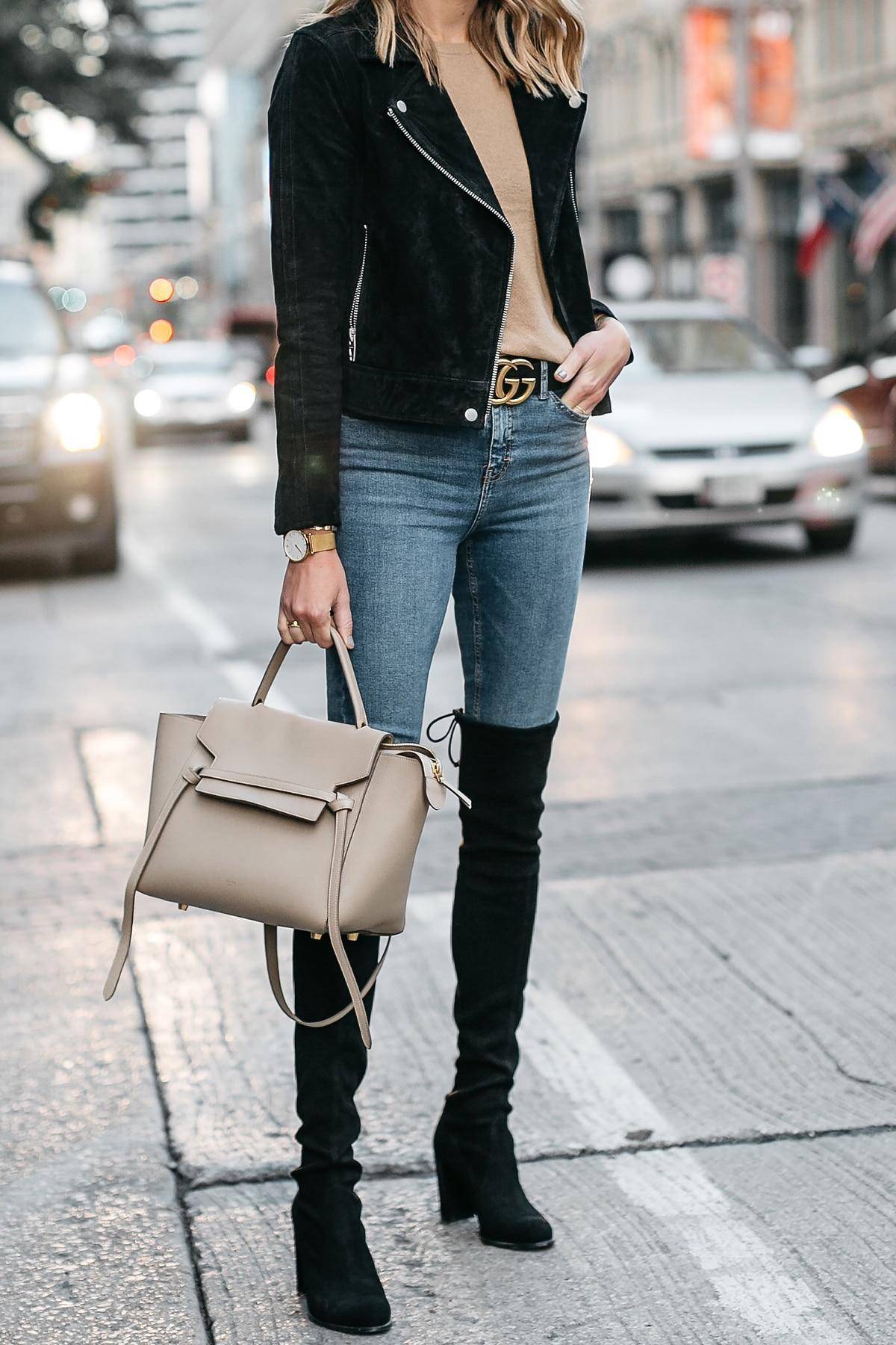 7 Badass Over The Knee Boots Styling For Cold Weather | SLECK