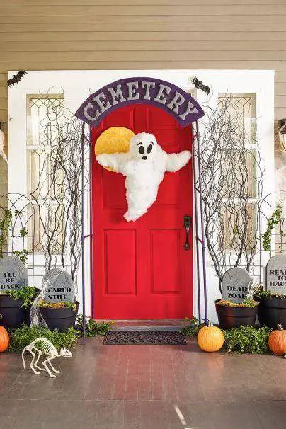 halloween door decorations