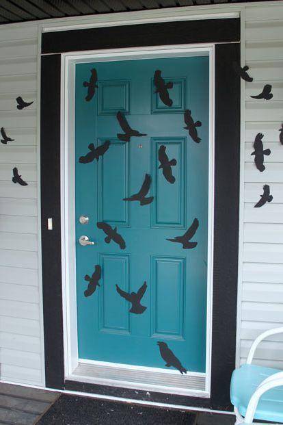 halloween door decorations