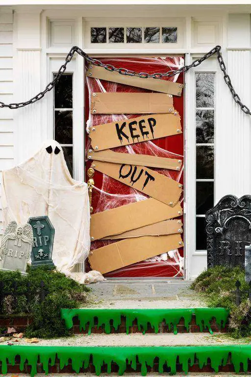 halloween door decorations