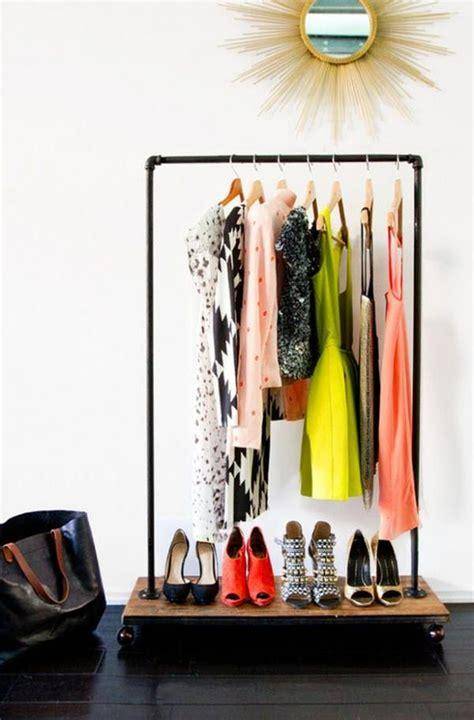 DIY clothing rack