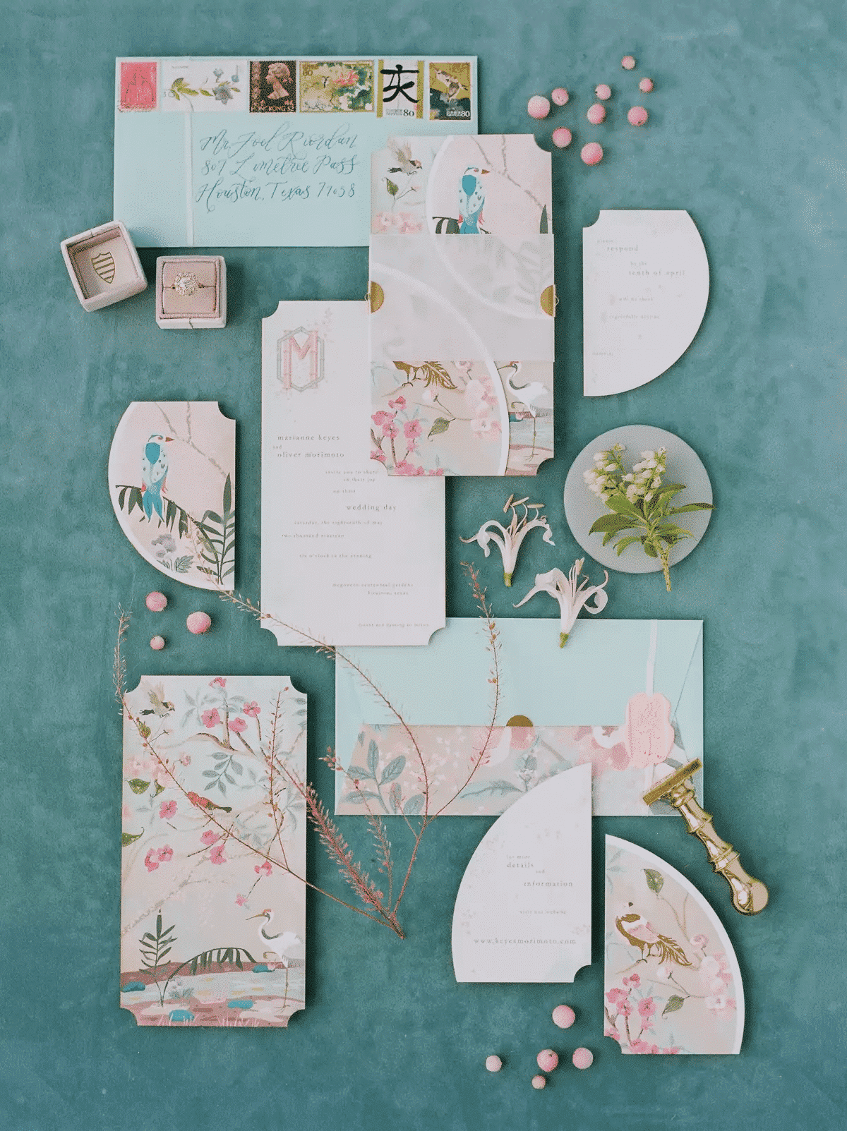 DIY Indie Wedding Invitations