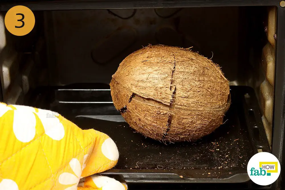 how to open a coconut