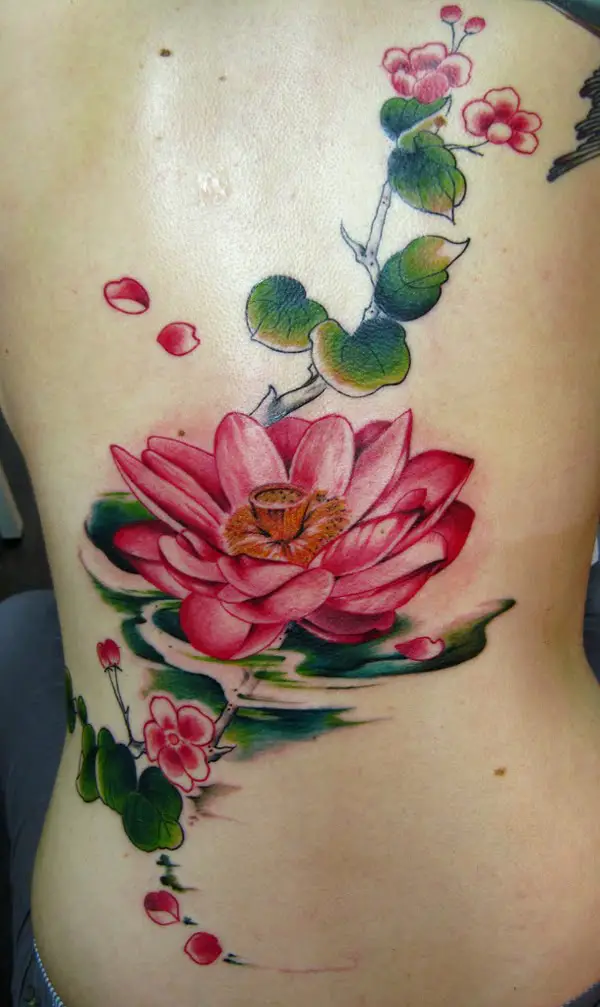 lotus flower tattoos