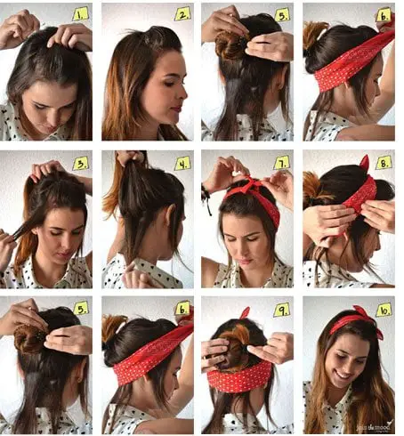 how to wear a bandana