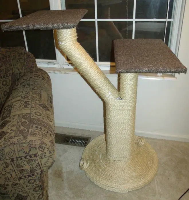 diy cat tree