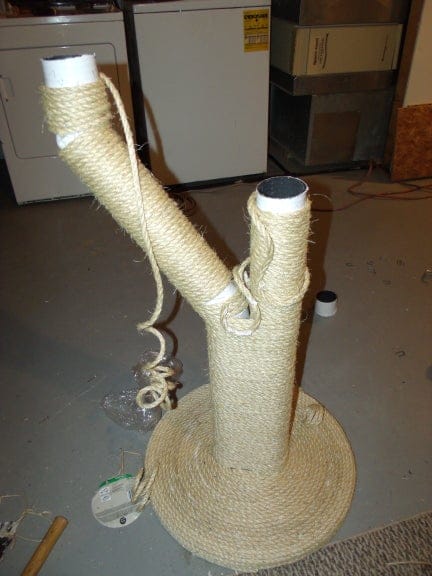 diy cat tree