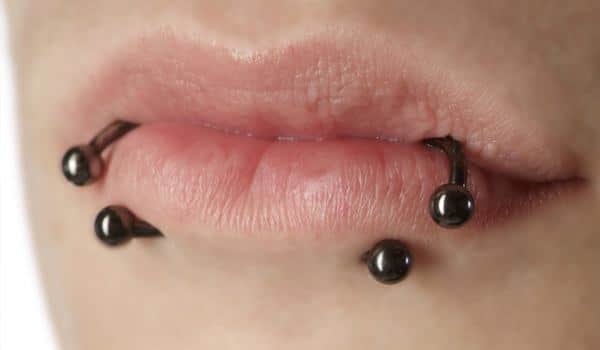 snake bite piercing