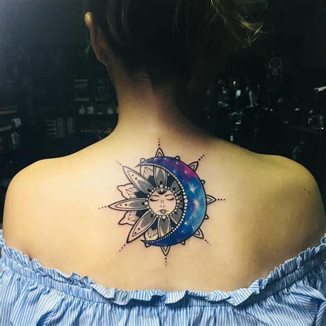 sun and moon tattoo