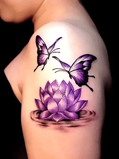 lotus flower tattoo