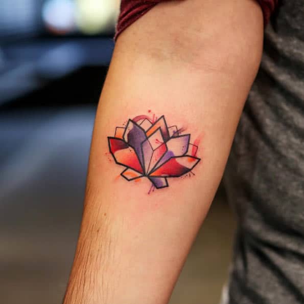 lotus flower tattoo