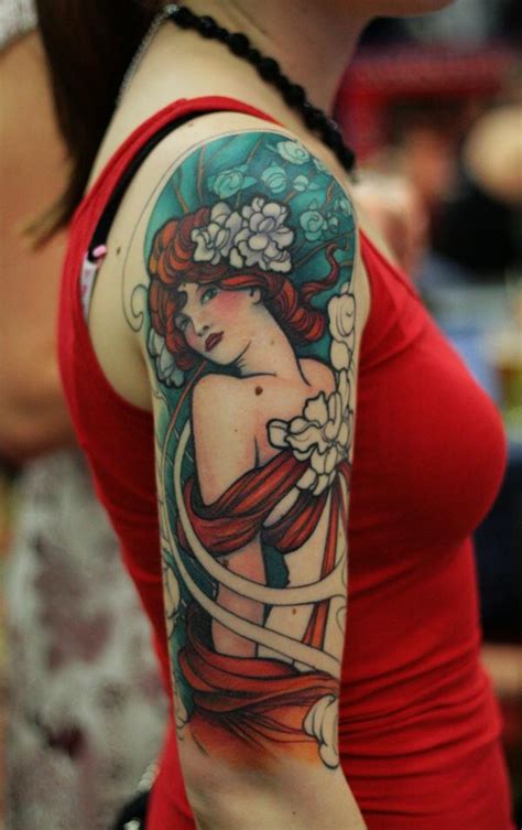 half sleeve tattoo