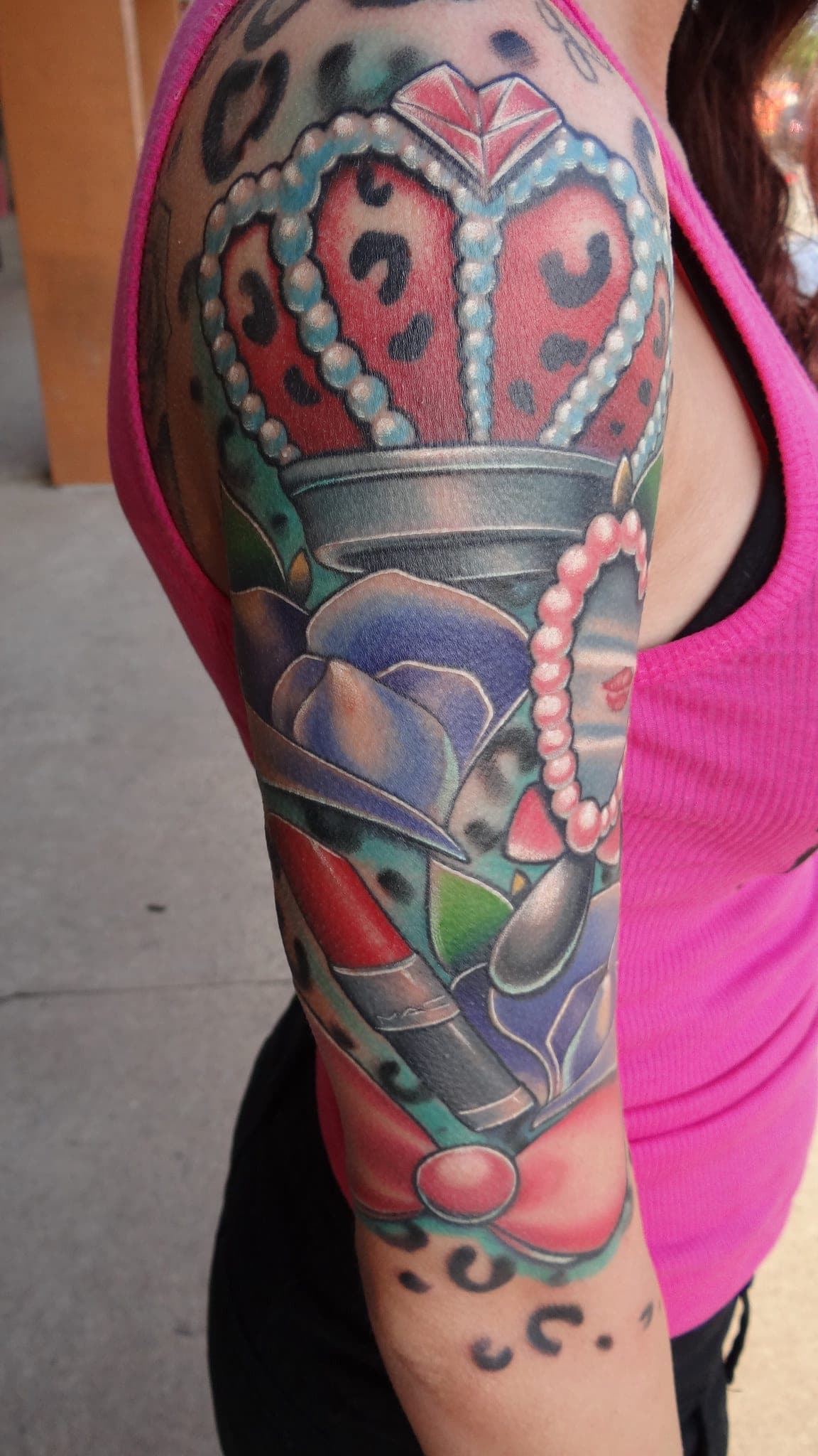 half sleeve tattoo