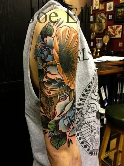 half sleeve tattoo