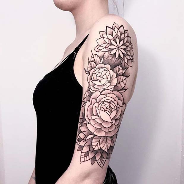 half sleeve tattoo