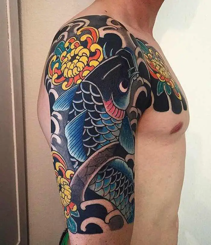 half sleeve tattoo