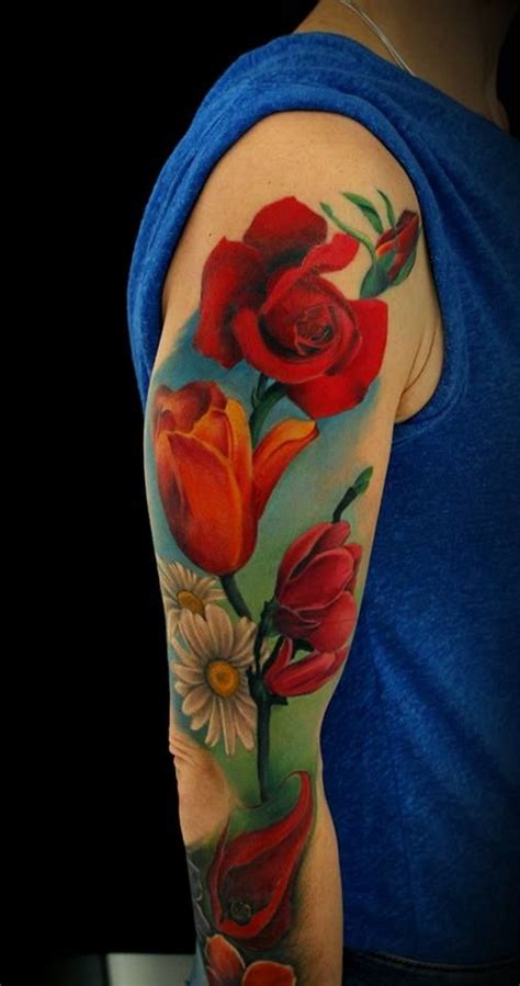 half sleeve tattoo