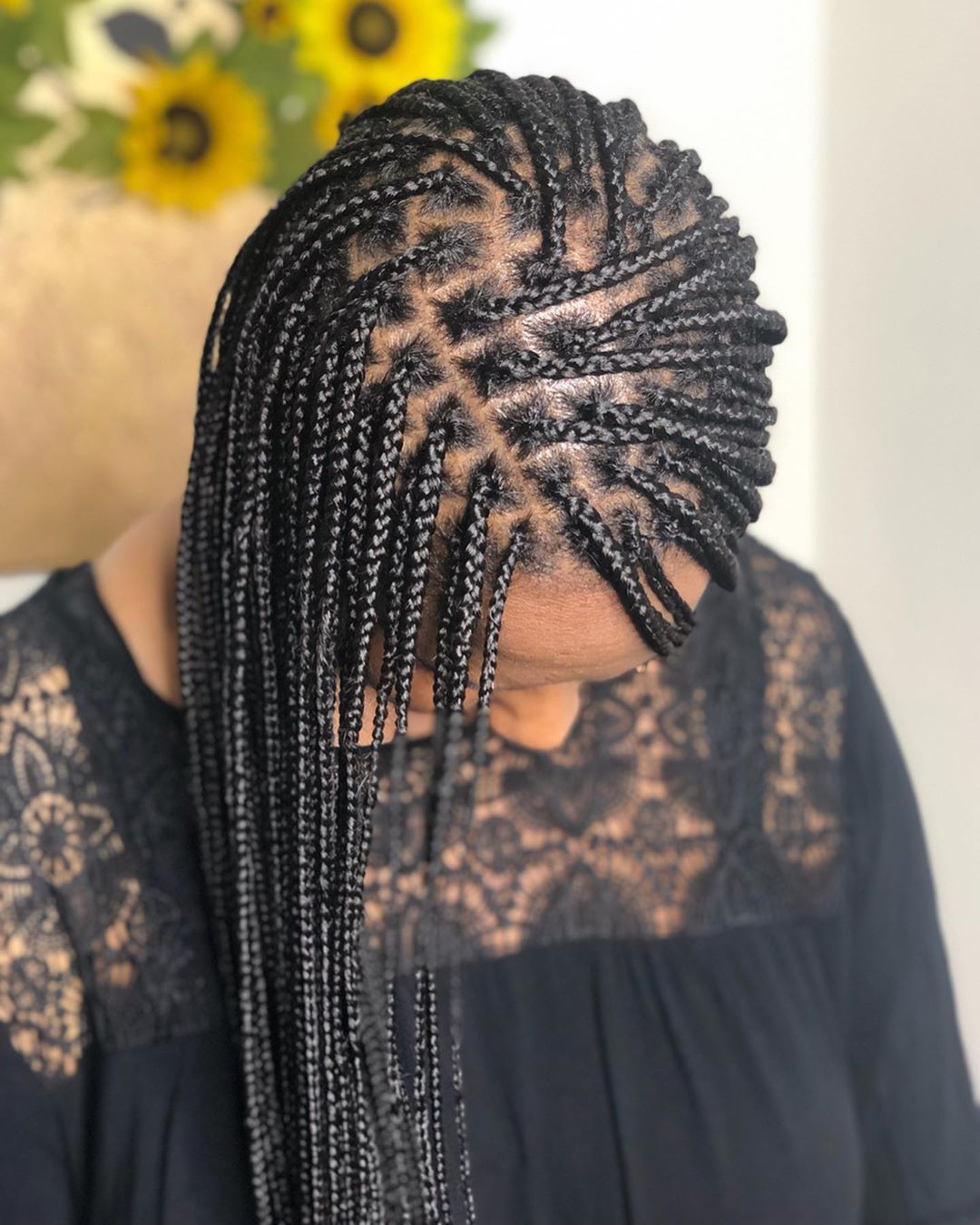 Medium box Braids