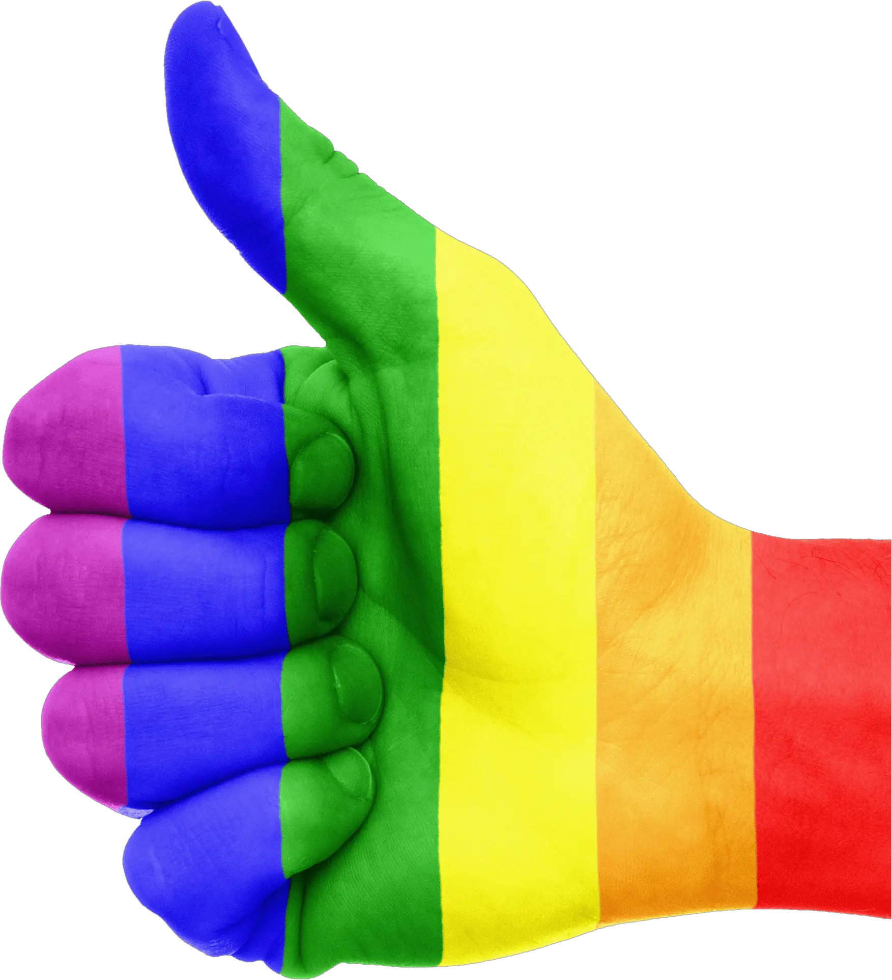 gay, flag, hand