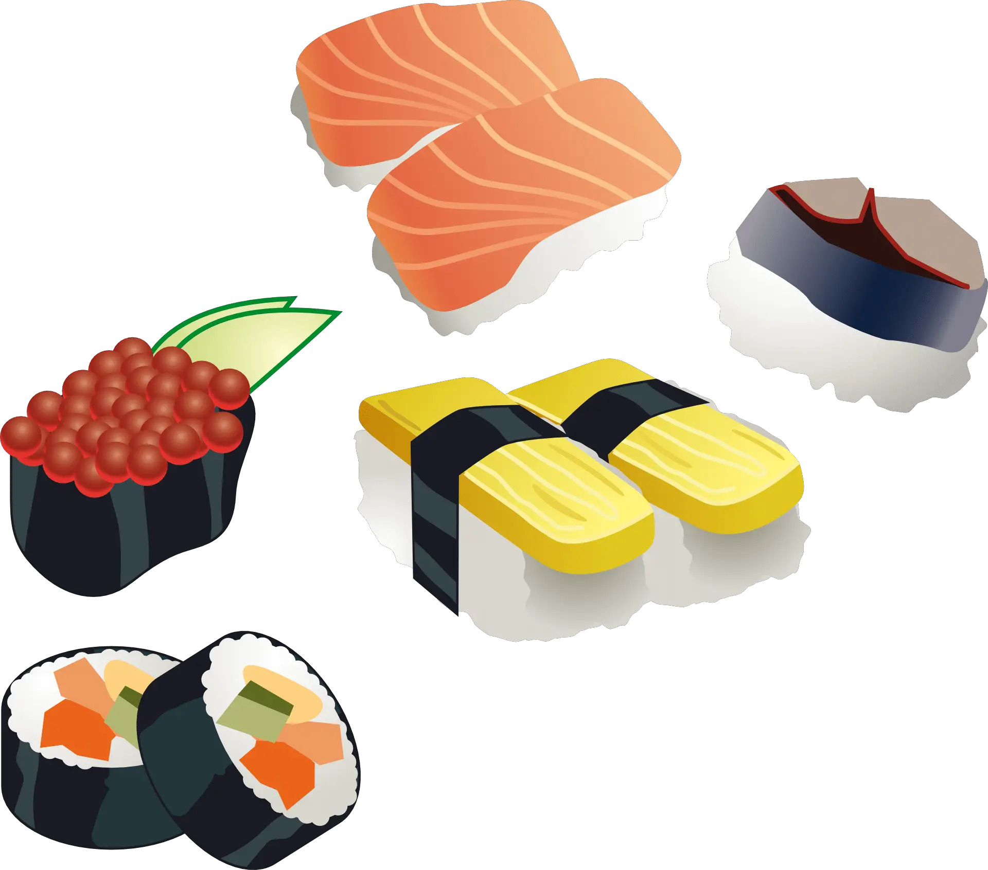 sushi, sushi roll, japanese