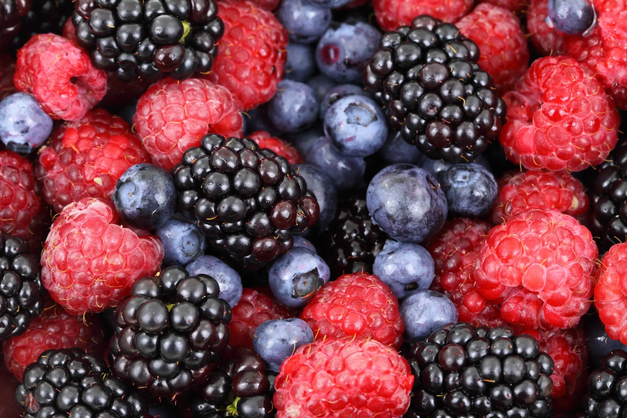 berries, fruits, food