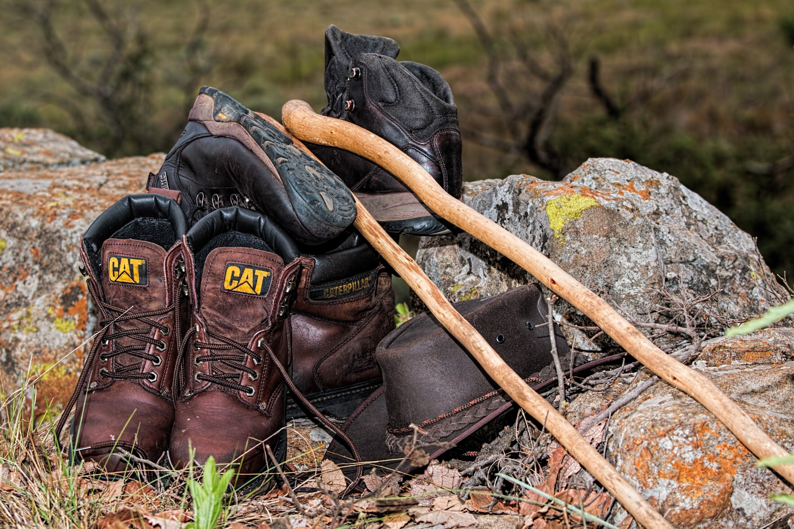 boots, hiking, walking