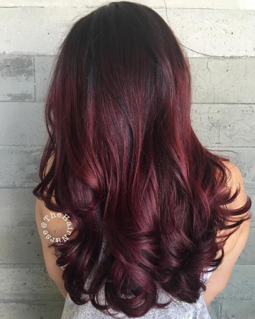 25 Stunning Red-Brown Hair Color Ideas For Fall! | SLECK