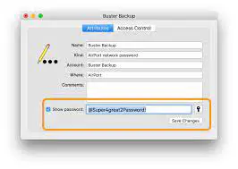 how to find wifi password on mac