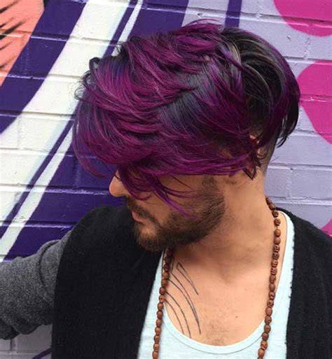 purple ombre hair