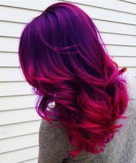 purple ombre hair