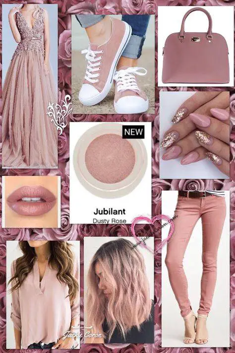 dusty rose color