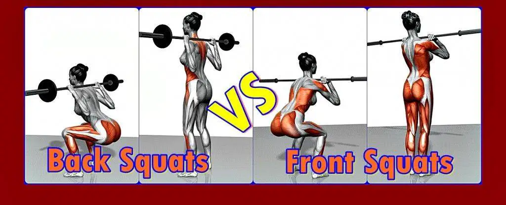 front squat vs back squat