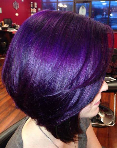 purple ombre hair