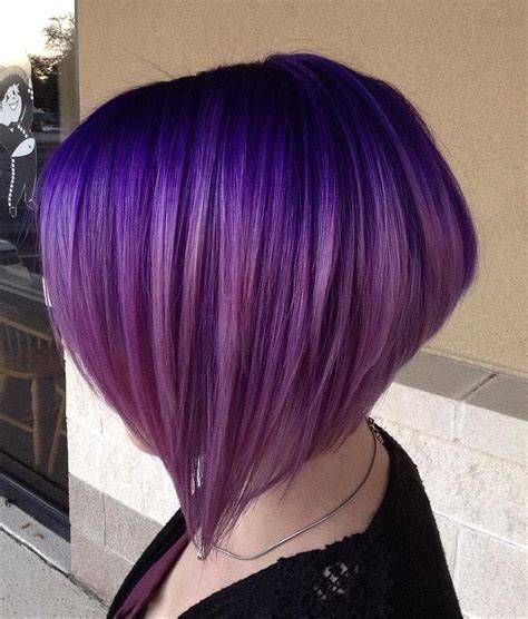 purple ombre hair