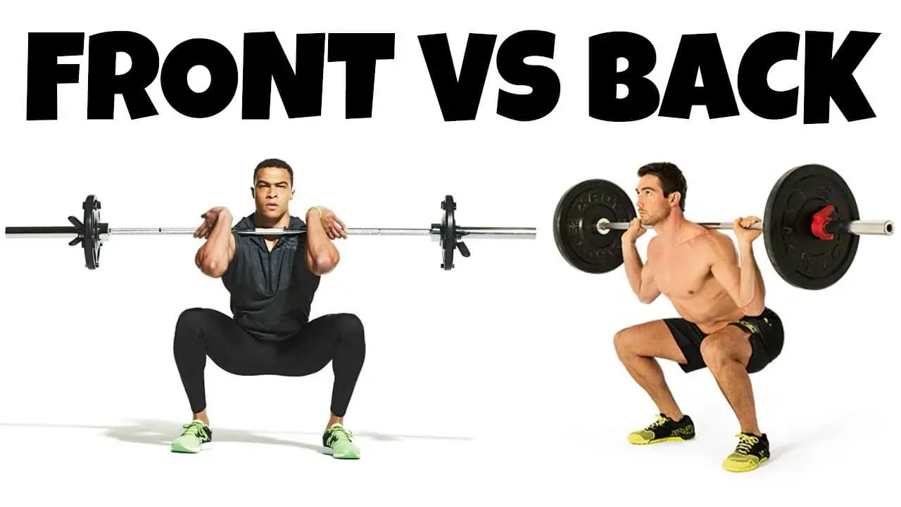 front squat vs back squat