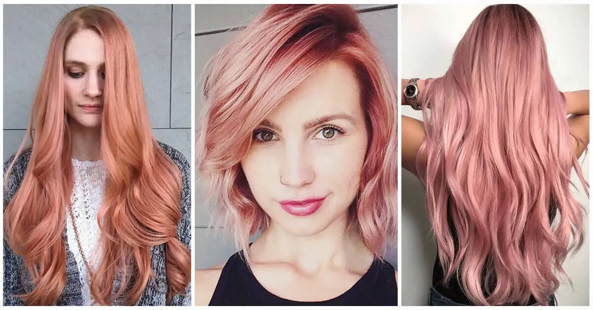 Rose Gold Hair Color – 10 Stunning Ideas For Haircuts