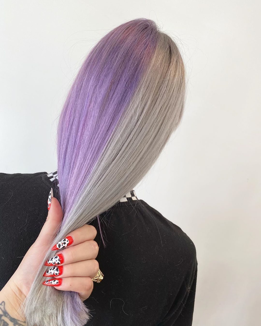 light purple hair