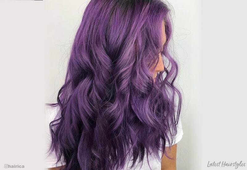 light purple hair