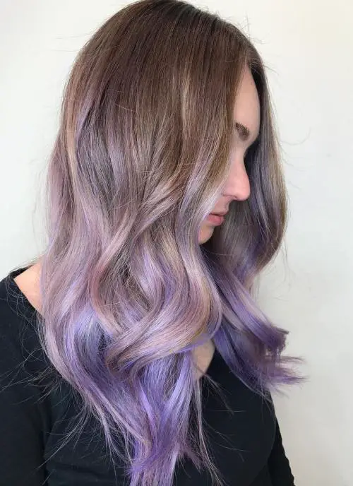 light purple hair