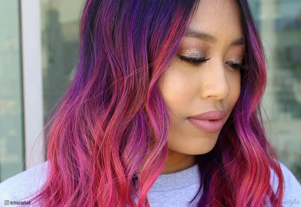 light purple hair