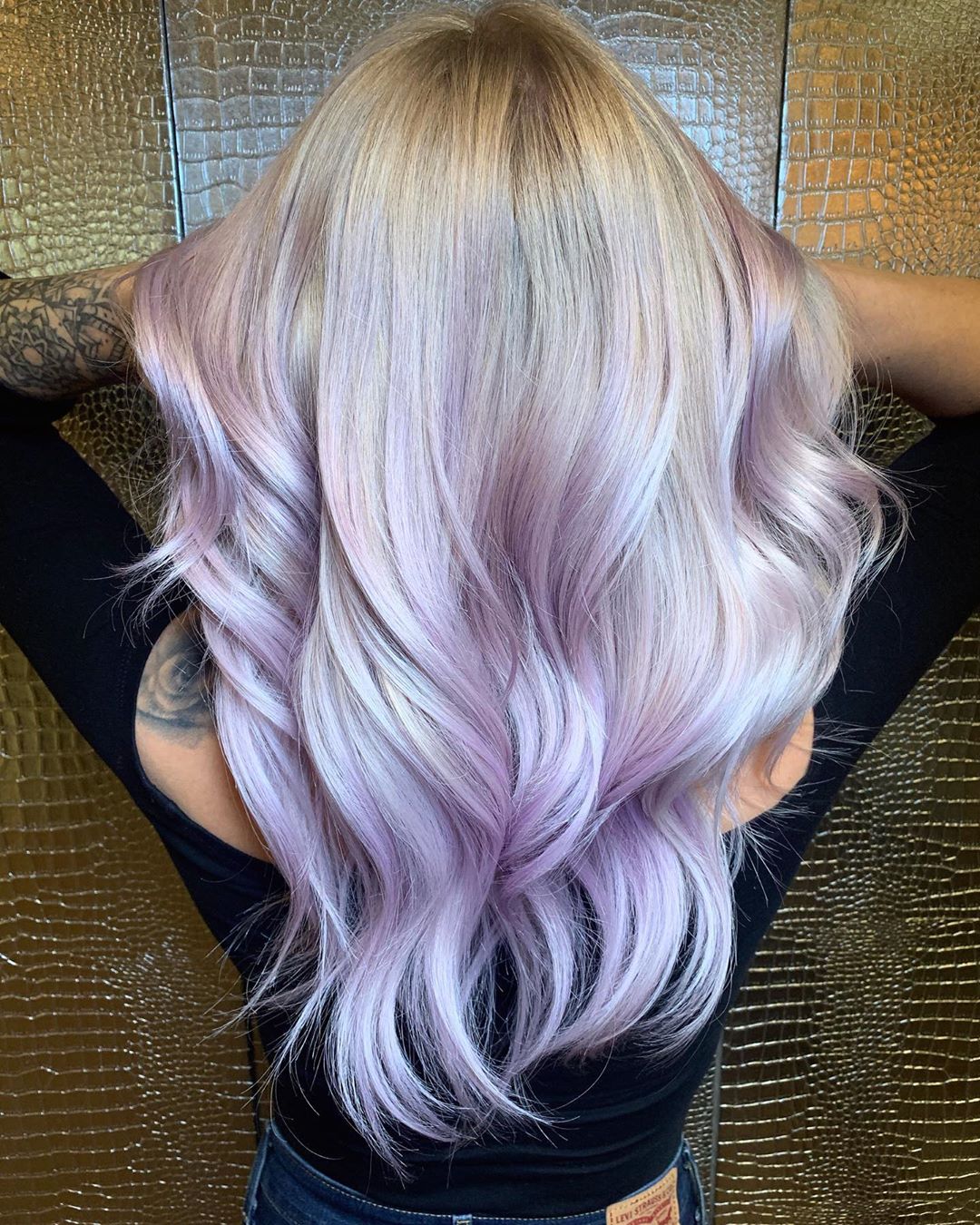 light purple hair