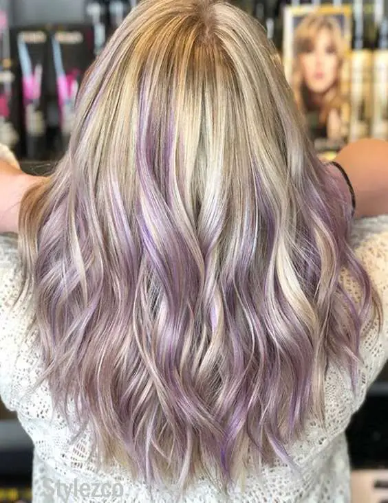 light purple hair