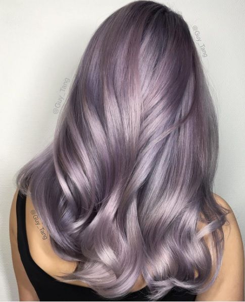 light purple hair