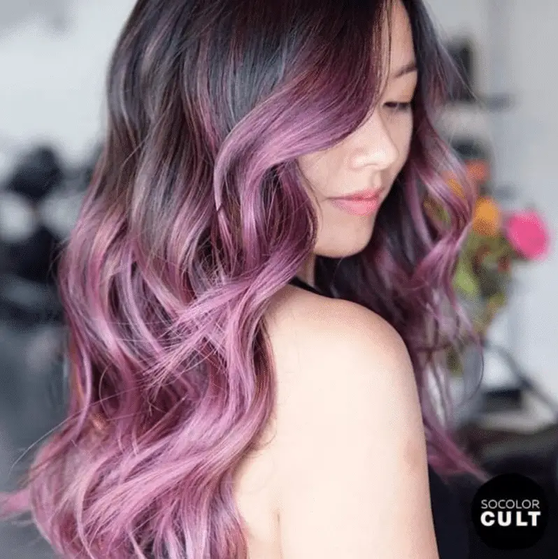 light purple hair