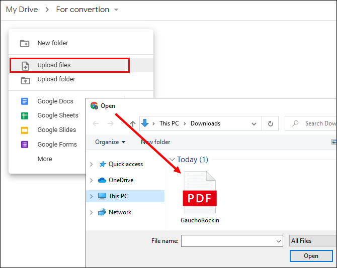 how to turn a pdf into a google doc