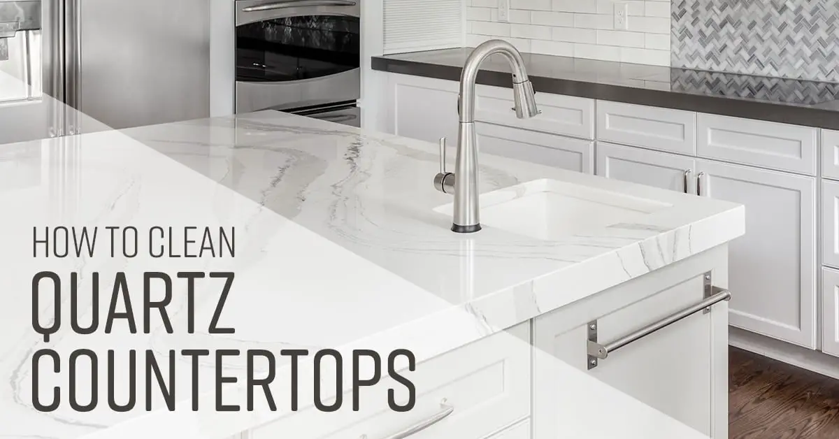 how to clean quartz countertops